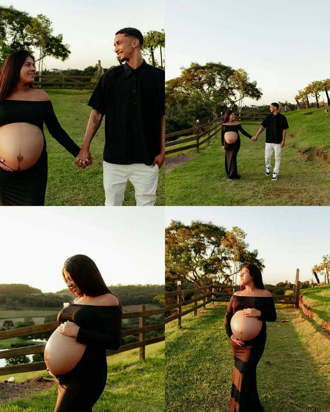 Celebração em família na natureza da Invernada do Sol
